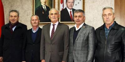 Havza Muhtarlar Derneğinden Milletvekili Yılmaz’a ziyaret