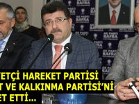 MİLLİYETÇİ HAREKET PARTİSİ, ADALET VE KALKINMA PARTİSİ’Nİ ZİYARET ETTİ