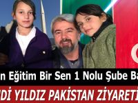 Samsun Eğitim Bir Sen 1 Nolu Şube Başkanı Hamdi Yıldız Pakistan'da