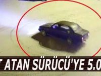 DRİFT ATAN SÜRÜCÜ'YE 5.010 TL CEZA