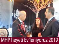 MHP heyeti Ev’leniyoruz 2019 fuarında