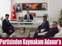 Saadet Partisinden Kaymakam Adanur'a Ziyaret