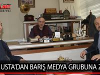 ERHAN USTA’DAN BARIŞ MEDYA GRUBUNA ZİYARET