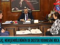 BAŞKAN KILIÇ; HEMŞEHRİLERİMİN DE DESTEK VERMESİNİ RİCA EDİYORUM