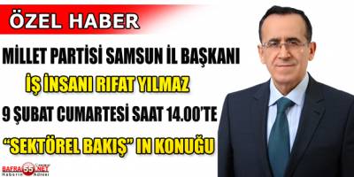 SEKTÖREL BAKIŞ'TA BU HAFTA "SİYASET VE EKONOMİ" KONUŞULACAK!