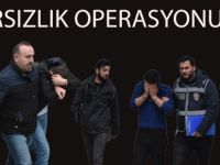 Samsun'da Hırsızlık Operasyonu 11 Gözaltı