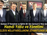 SAMSUNLU BÜROKRATLARIN ZİYARETİ