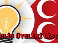 Bafra Cumhur İttifakı Meclis Üyeleri Listesi