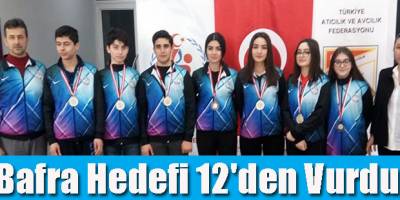 Bafra Hedefi 12'den Vurdu