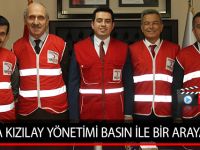 BAFRA KIZILAY YÖNETİMİ BASIN İLE BİR ARAYA GELDİ