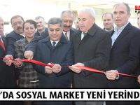 BAFRA’DA SOSYAL MARKET YENİ YERİNDE