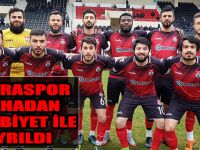 BAFRASPOR SAHADAN GALİBİYET İLE AYRILDI
