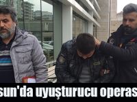 Samsun'da uyuşturucu operasyonları