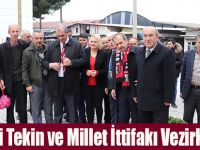 Hayati Tekin ve Millet İttifakı Vezirköprü'de