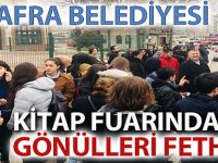 BAFRA BELEDİYESİ KİTAP FUARINDA DA GÖNÜLLERİ FETHETTİ