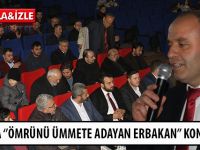 BAFRA’DA ‘’ÖMRÜNÜ ÜMMETE ADAYAN ERBAKAN’’ KONFERANSI