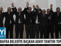İYİ PARTİ BAFRA BELEDİYE BAŞKAN ADAYI TANITIM TOPLANTISI