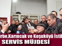 KOŞU KÖYÜ HATTINDA ULAŞIM SORUNUNU ÇÖZECEĞİZ