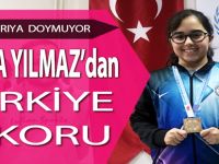 Bafralı Damla'dan Türkiye Rekoru