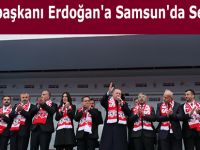 Cumhurbaşkanı Erdoğan'a Samsun'da Sevgi Seli
