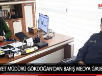 İLÇE EMNİYET MÜDÜRÜ GÖKDOĞAN’DAN BARIŞ MEDYA GRUBA ZİYARET