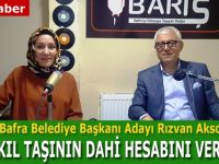 Rızvan Aksoy;"Bir çakıl taşının dahi hesabını veririm"