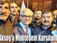 Rızvan Aksoy'a Muhteşem Karşılama
