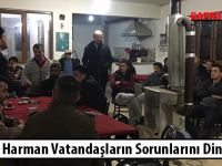 Mustafa Harman Vatandaşların Sorunlarını Dinledi