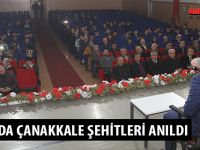 BAFRA’DA ÇANAKKALE ŞEHİTLERİ ANILDI