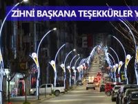 ZİHNİ BAŞKANA TEŞEKKÜRLER YAĞDI