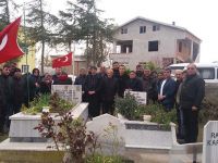 ŞEHİT P. ONB. COŞKUN KAPANCI KABRİ BAŞINDA ANILDI