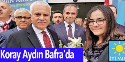 Koray Aydın Bafra'da