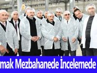Vali Kaymak Mezbahanede İncelemede Bulundu