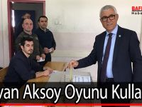 Rızvan Aksoy Oyunu Kullandı