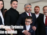 AK Parti Genel Başkan Yardımcısı Karaaslan oy kullandı