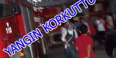 BAFRA DA YANGIN PANİĞİ