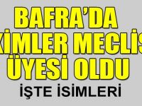 Bafra Belediye Meclis Üye listesi