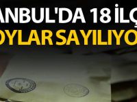 İstanbul'da Oylar Yeniden Sayılıyor