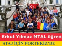 Staj için Portekiz'deler