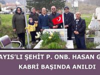 19 MAYIS’LI ŞEHİT P. ONB. HASAN GÜLAL KABRİ BAŞINDA ANILDI