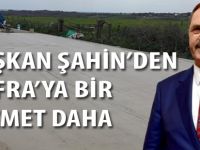BAŞKAN ŞAHİN’DEN BAFRA’YA BİR HİZMET DAHA