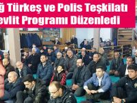 Başbuğ Türkeş ve Polis teşkilatı İçin Mevlit Programı Düzenledi