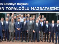 19 Mayıs Belediye Başkanı Topaloğlu mazbatasını aldı