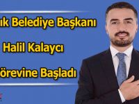 Ayvacık Belediye Başkanı Kalaycı, Görevine Başladı