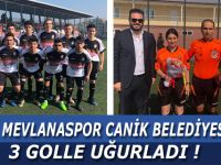 BAFRA MEVLANASPOR CANİK BELEDİYESPOR' U 3 GOLLE UĞURLADI !