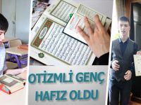 Kur'an'ı Ezbere Okuyan Otizmli Genç Hafız Oldu