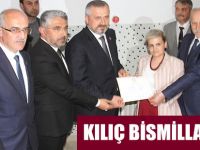 Başkan Kılıç Mazbatasını Aldı