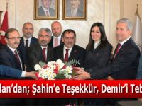 Mustafa Demir Görevi Devir Aldı