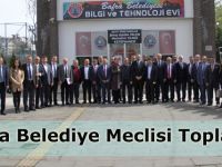 Bafra Belediye Meclisi toplandı