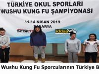 Ladikli wushu kung fu Sporcularının Türkiye Başarısı